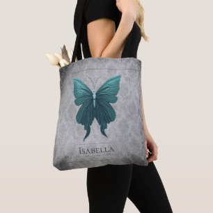 Aquamariner Schmetterling Tasche