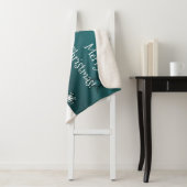 Aquamariner Schneemann Winter Weihnachtsfest Sherp Sherpadecke (Beispiel)