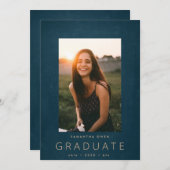 Aquamariner Seehang - Grenze Modernes Foto Univers Ankündigung (Vorne/Hinten)