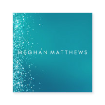 Aquamariner Silberfunkel-Splashes Schönheitsfehler