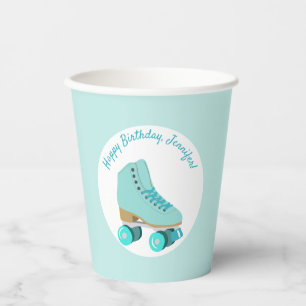 Aquamariner Skate Graphic Roller Skaten Themed Par Pappbecher