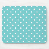 Aquamariner Sky Polka Dot Mouse Pad Mousepad (Vorne)