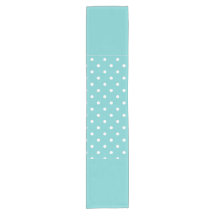 Aquamariner Sky Polka Dot Table Runner