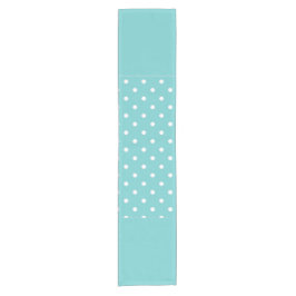Aquamariner Sky Polka Dot Table Runner Kurzer Tischläufer