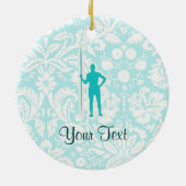 Aquamariner SpeerThrow Keramikornament (Hinten)