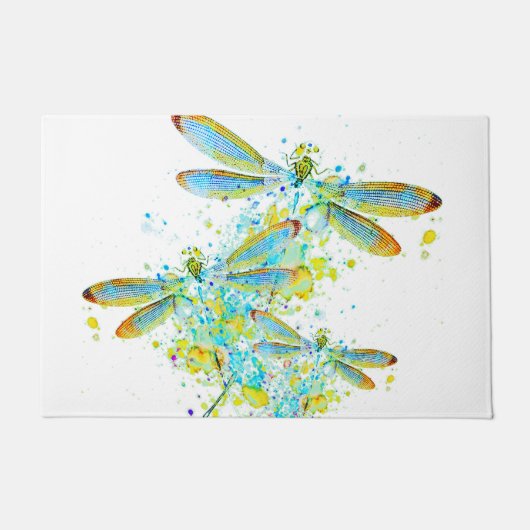 Aquamariner Spritzer Fußmatte (Vorderseite)