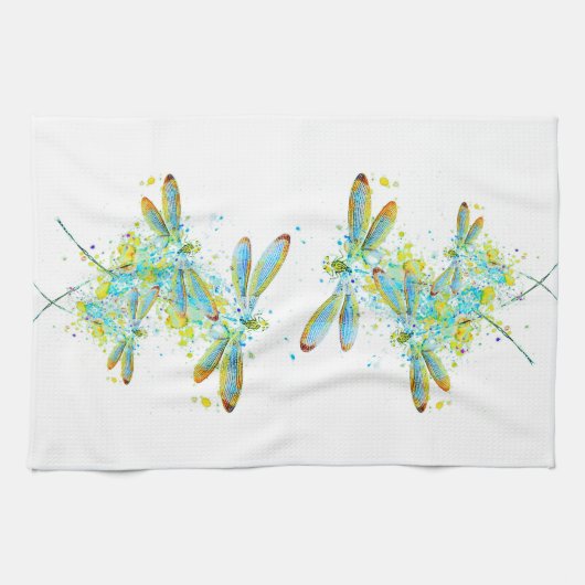 Aquamariner Spritzer Geschirrtuch (Horizontal)