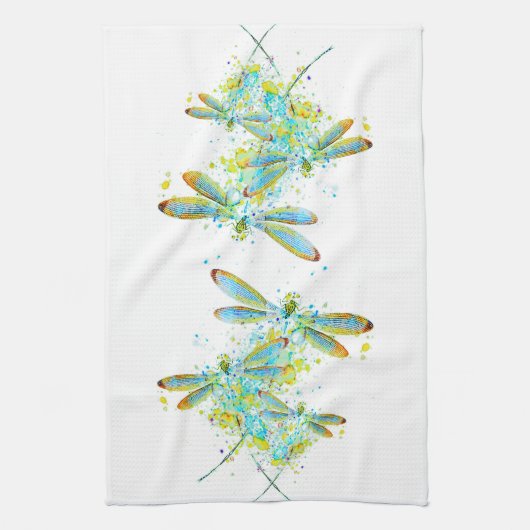 Aquamariner Spritzer Geschirrtuch (Vertikal)