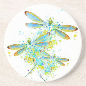 Aquamariner Spritzer Getränkeuntersetzer (Vorne)