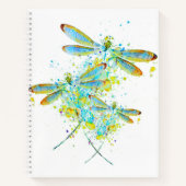 Aquamariner Spritzer Notizblock (Vorderseite)