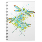 Aquamariner Spritzer Notizblock (Vorderseite)