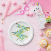 Aquamariner Spritzer Pappteller (Party)