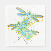 Aquamariner Spritzer Serviette (Vorderseite)