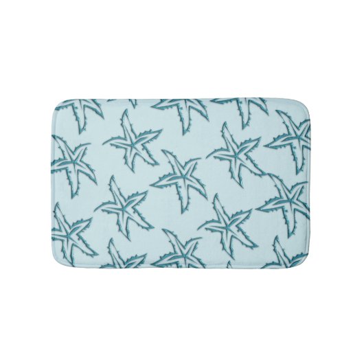 Aquamariner Starfish Badematte (Vorderseite)