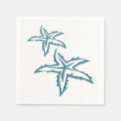 Aquamariner Starfish Serviette (Vorderseite)