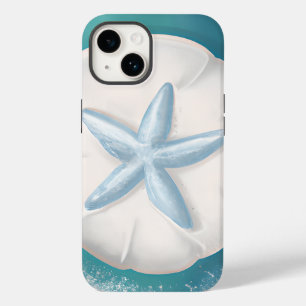 Aquamariner Starfish und Sand Dollar Beachy Case-Mate iPhone 14 Hülle