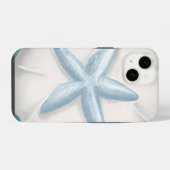 Aquamariner Starfish und Sand Dollar Beachy iPhone Hülle (Rückseite (Horizontal))