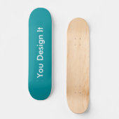 Aquamariner Stil Skateboard (Vorderseite)