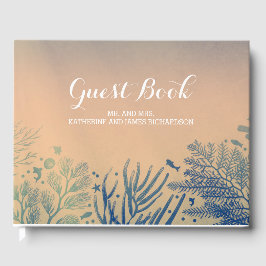 Aquamariner Strand mit tropischem Meerwasser Gästebuch