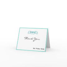 Aquamariner Streifen mit floraler Akzent Hochzeit