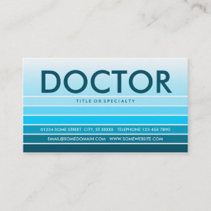 aquamariner Swatch DOCTOR Visitenkarte