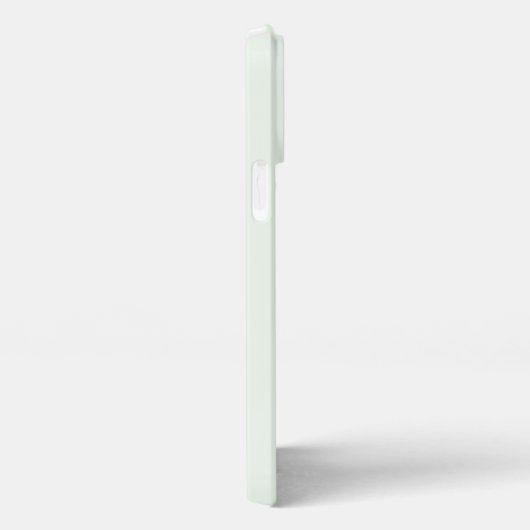 Aquamariner Tiger mit blassgrünem Tiger iPhone Hülle (Rechte Seite)