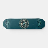 Aquamariner Tigerkreis Skateboard (Horizontal)