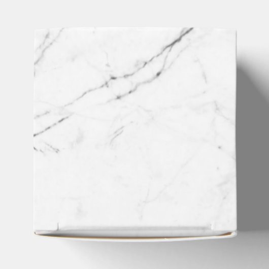 Aquamariner und Gold Glitzer Moderner Marmorxo Geschenkschachtel (Oben)