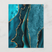 aquamariner und goldener Flyer (Hinten)