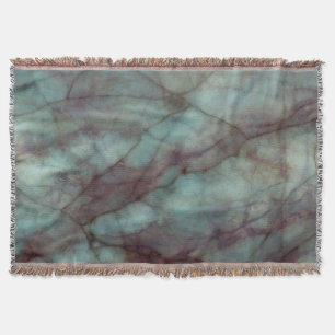Aquamariner und Lila Fluoritmarmor Decke