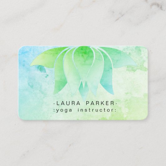 Aquamariner Visitenkarte (Vorderseite)