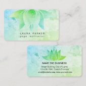 Aquamariner Visitenkarte (Vorne/Hinten)