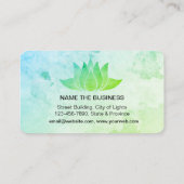 Aquamariner Visitenkarte (Rückseite)
