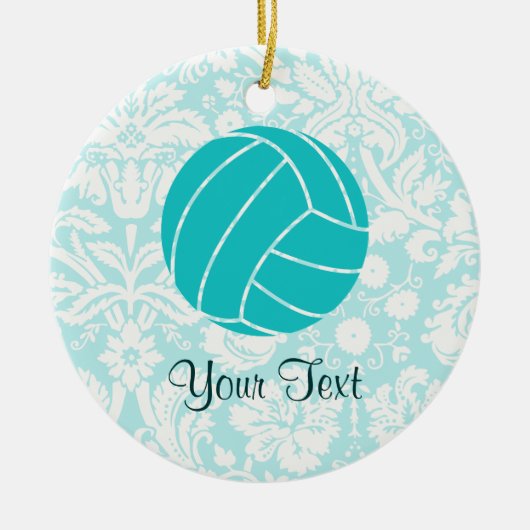 Aquamariner Volleyball Keramikornament (Vorne)