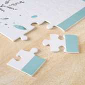 Aquamariner Wasserfarben-Dreamcatcher Puzzle (Seite)