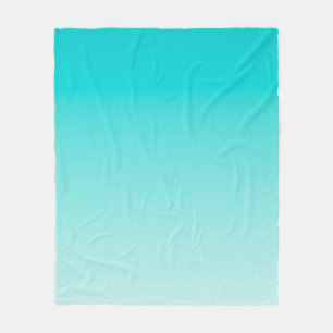 Aquamariner Wasserverlauf Fleecedecke