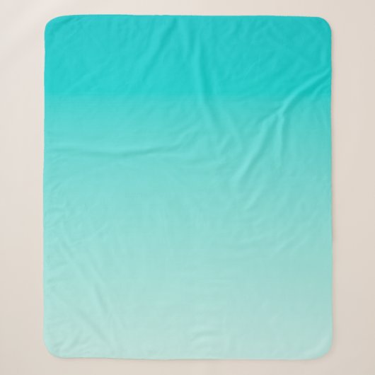 Aquamariner Wasserverlauf Sherpadecke (Vorderseite)