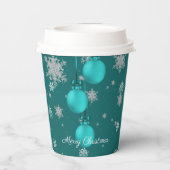 Aquamariner Weihnachtskalender Pappbecher (Rückseite)