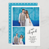 Aquamariner Whimsy | Zwei Fotos, die wir verkündet Ankündigung (Vorne/Hinten)