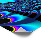 Aquamariner Whirlpool Spirale Poster (Ecke)