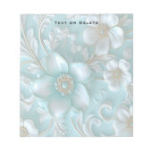 Aquamariner Whitepaper Notizblock (Vorderseite)