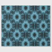 Aquamariner Zaun...... Geschenkpapier (Flach)