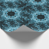 Aquamariner Zaun...... Geschenkpapier (Ecke)