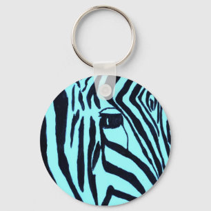 Aquamariner Zebra-Schlüsselanhänger Schlüsselanhänger