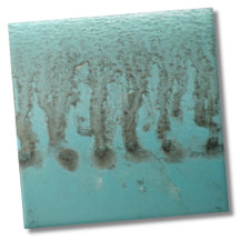 Aquamarines Aqua Blue Shabby Chic Industrial