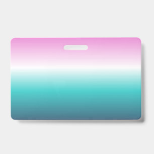aquamarines Aqua ombre Meerjungfrau Ausweis
