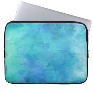 Aquamarines Aquablaues aquamarines Laptopschutzhülle