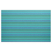 Aquamarines Aztec-Stammdesign Stoff (Fat Quarter (45,7 x 55,9 cm))