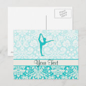 Aquamarines Ballet Postkarte (Vorne/Hinten)