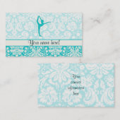 Aquamarines Ballet Visitenkarte (Vorne/Hinten)